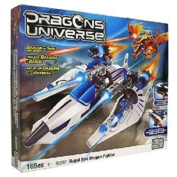 Mega Bloks Dragon Battle - Savaş Uçağı ve Ejderha Seti