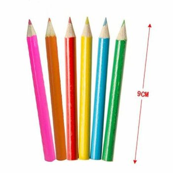 6 Par&ccedil;alı Kuru Boya Kalem Seti 'Kızlar'