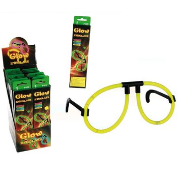 GLOW IN THE DARK G&Ouml;ZL&Uuml;K EKRAN STANDINDA (24 Adet)