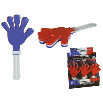 B&uuml;y&uuml;k XL Şakşak Oyuncak Eller - 27 cm - Stantta (24 Adet)