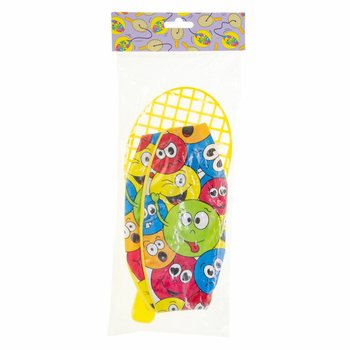 Toplu Paddle Raketi - Smiley (12 Adet)