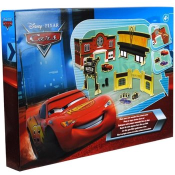 DISNEY CARS - MEGA B&Uuml;Y&Uuml;K AHŞAP SET "KENDİ CARS SETİNİ YAP"