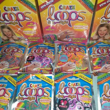 CRAZE LOOPS LOOM - S&Uuml;RPRİZ PAKET - TEŞHİR STANDINDA (12 adet)