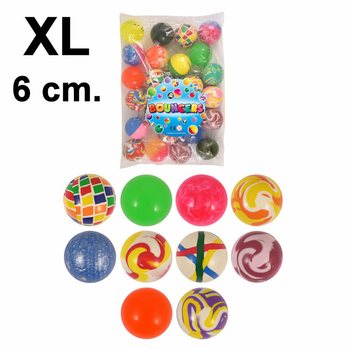 XL Karışık Zıp Zıp Toplar Ø6cm (25 Adet)