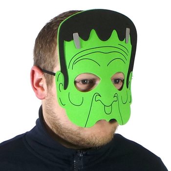 Frankenstein K&ouml;p&uuml;k Maske (6 adet)