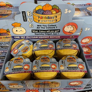 RAGE - Squishy Bun Dumplings B&Uuml;Y&Uuml;K - ONE SET PU FOAM SQUISHY EDITION (12 adet)