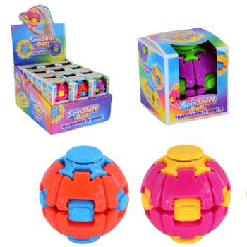 SPIN & POP FIDGET SPINNER TOP - SPIN SHIFT BALL - TEŞHİR KUTUSUNDA (24 ADET)