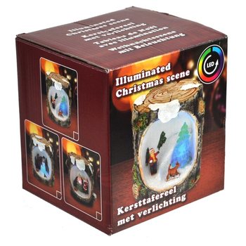 LED AYDINLATMALI NOEL SAHNESİ (6 adet)