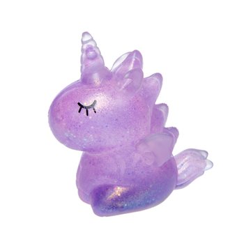 Unicorn / Tek boynuzlu At Sıkıştırılabilir Oyuncak - Standlı (12 Adet)