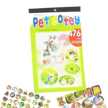 Sticker Defteri - Hayvanlar (12 adet)