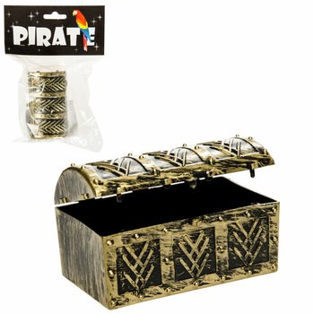 Mini korsan hazine sandığı stantta (24 adet)
