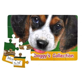 ÇOK UCUZ SEVİMLİ KÖPEK YAPBOZU 20 x 13 CM (50 Adet)