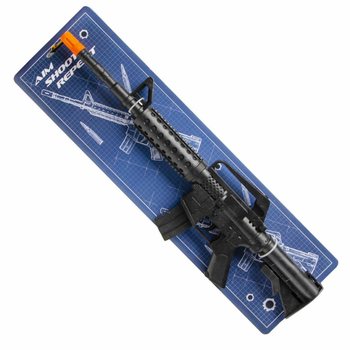 Kart &Uuml;zerinde M16 Tıkırtılı T&uuml;fek (6 adet)