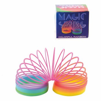 RAINBOW MAGIX STRES YAYI / G&Ouml;KKUŞAĞI SPİRAL KUTUDA &Oslash;7,5 CM (12 adet)