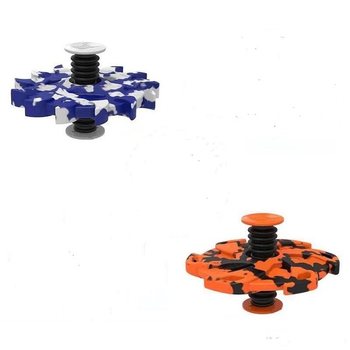 SPRINGING FLIP SPINNER - Baskılı | KARIŞIK RENKLER (10 Adet)