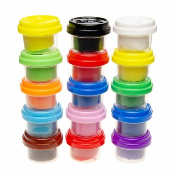 FUN DOUGH - OYUN HAMURU KUTUDA (1 Paket / 15 Adet)