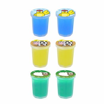 Çiftlik Temalı Slime Kavanozları (6 adet)