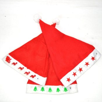 Işıklı LED Noel Şapkaları - 3 Çeşit (12 adet)
