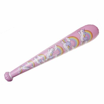B&uuml;y&uuml;k Şişme Unicorn Sopası - 85cm - Karışık Renkler (12 Adet)