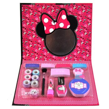 DISNEY MINNIE MOUSE KİTAP FORMUNDA MAKYAJ YAZI SETİ (3 adet)