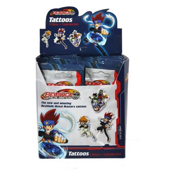 BEYBLADE D&ouml;vme &Ccedil;ıkartmaları Standlı (100 Adet)