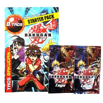 BAKUGAN - Başlangı&ccedil; Paketi 8 Tag (100 adet)