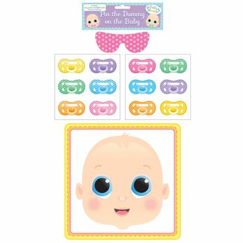 BABY SHOWER OYUNU - STICK THE DUMMY (12'li Paket)