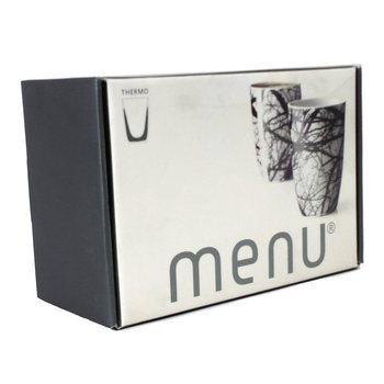 MENU - FOREST &Ccedil;ift Cidarlı Termo Kupa Seti, 2'li (1 set)