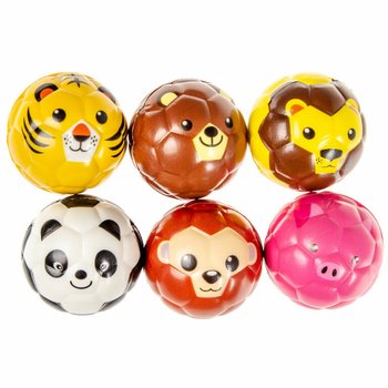 K&ouml;p&uuml;k Hayvan Fig&uuml;rl&uuml; Toplar &Oslash; 6.3 Cm. Stantlı (24 Adet)