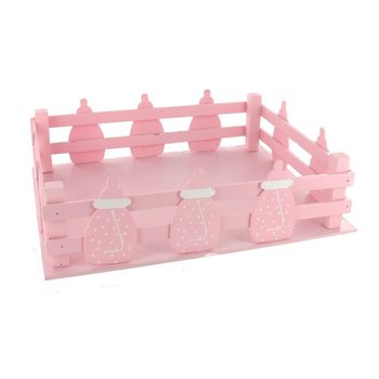 Bebek Biberonlu Pembe Dekoratif Kasa