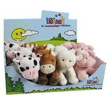 LÜKS PELUŞ ÇİFTLİK HAYVANLARI, TEŞHİR KUTUSUNDA 4 ÇEŞİT (12 adet)
