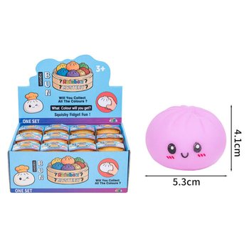 RAGE - Squishy Bun Dumplings K&Uuml;&Ccedil;&Uuml;K (5.3x5.3x4.1 cm) - Viral 2026 Fidget Toy (24 adet)