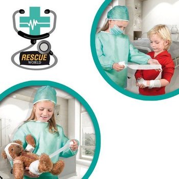 SES Doktor &Ccedil;antası Seti - Rescue World (1 adet)
