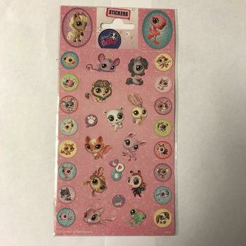 Little PetShop Çıkartmaları, 20 x 10 cm (10 adet)