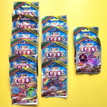 CRAZE LOOPS LOOM - S&Uuml;RPRİZ PAKET - TEŞHİR STANDINDA (12 adet)