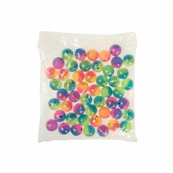 Karışık Buzlu Zıp Zıp Toplar &Oslash; 3.2 Cm. (50 Adet)