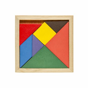 Ahşap Tangram Bulmaca Seti (12 adet)