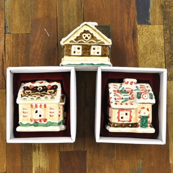 NOEL EVİ MUMLUK (3 adet)