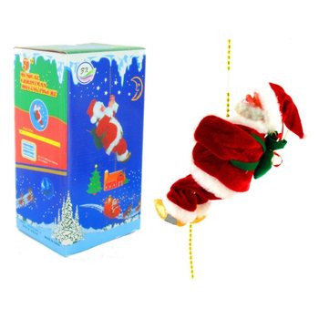 M&uuml;zikli Tırmanan Noel Baba (2 adet)