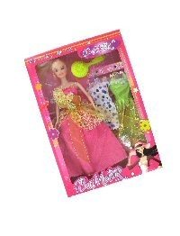 BEAUTY SET Aksesuarlı Oyuncak Bebek Seti (2 adet)