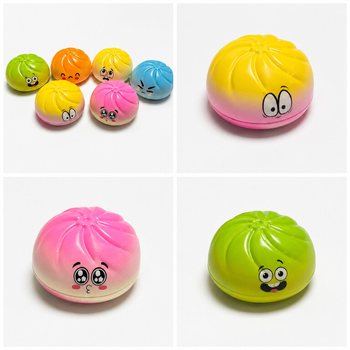 RAGE - Squishy Dumplings B&Uuml;Y&Uuml;K (9 x 9 x 4 cm) - Viral 2026 Fidget Oyuncak - ASKI KARTLI (24 Adet)