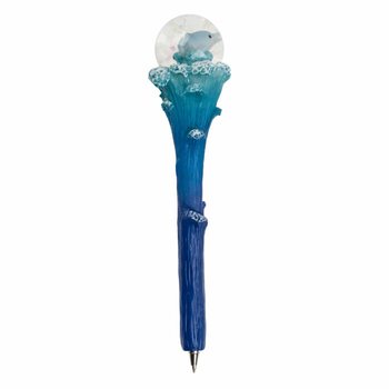 Sea Life Deniz Hayvanları Simli T&uuml;kenmez Kalem (12'li Stand)