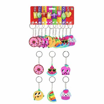Anahtarlık - Funny Sweet Fruit (12 adet)