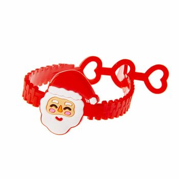 Noel Silikon &Ccedil;ocuk Bileklikleri (12 adet)