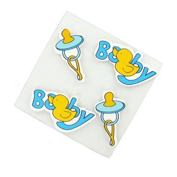 DEKORATİF STİCKERLAR - BEBEK MAVİSİ (20 adet)