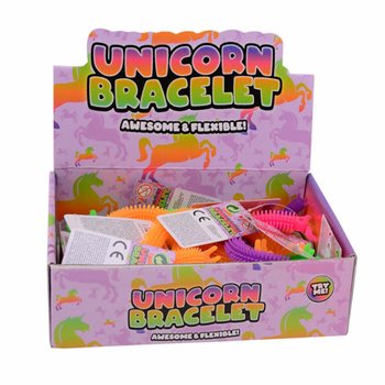 Display Kutulu Puffer Unicorn Bileklikler (48 Adet)