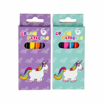 6'LI BOYA KALEMİ SETİ - UNICORN / TEK BOYNUZLU AT (24 adet)