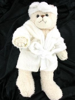 Bornozlu Peluş Ayı