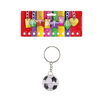 Metal Futbol Anahtarlıkları (12 Adet)