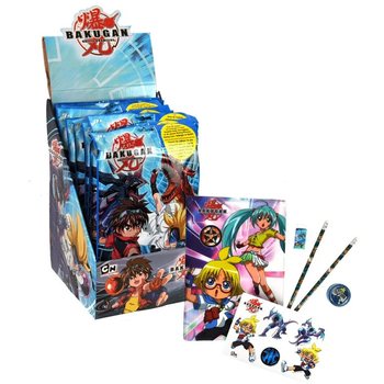 BAKUGAN OKUL HEDİYE SETİ STANDLI (12 Adet)